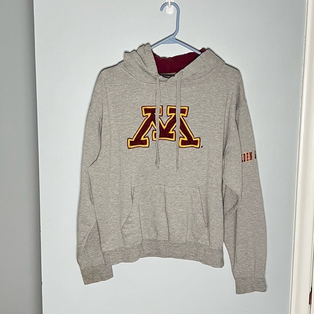 Y2K University of Minnesota Golden Gophers Hoodie Sweatshirt